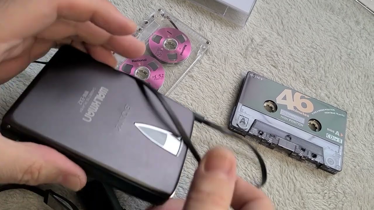 One more SONY Walkman WM-EX2 Made in Japan (operation Demo)