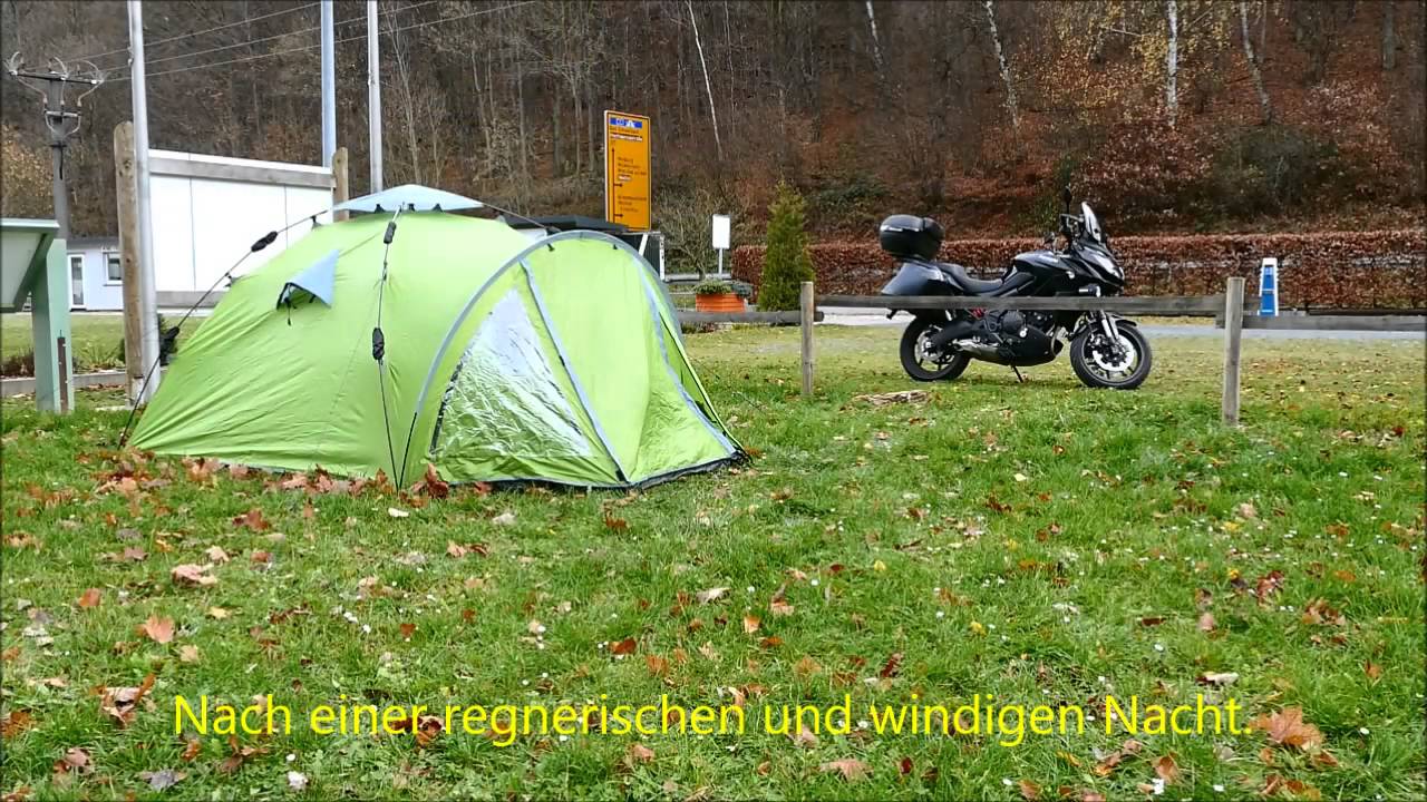 Queedo Oak 3 für Motorradwanderung