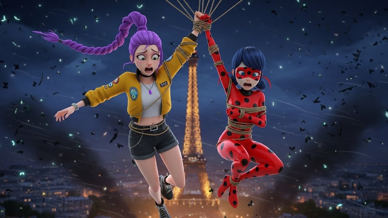 Ladybug and Cat Noir CAPTURED! Rumi & Jinu Transform! | K-Pop Demon Hunters