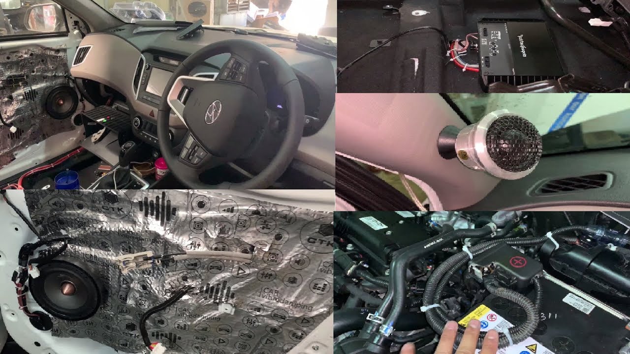 2019 Hyundai Creta With High End Music System | Creta Upgarded Music System | Modified Hyundai Creta