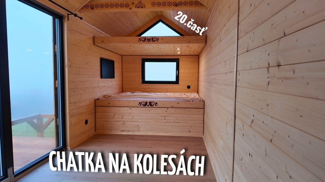 Stavba chatky na kolesách - 20.časť: PODLAHA