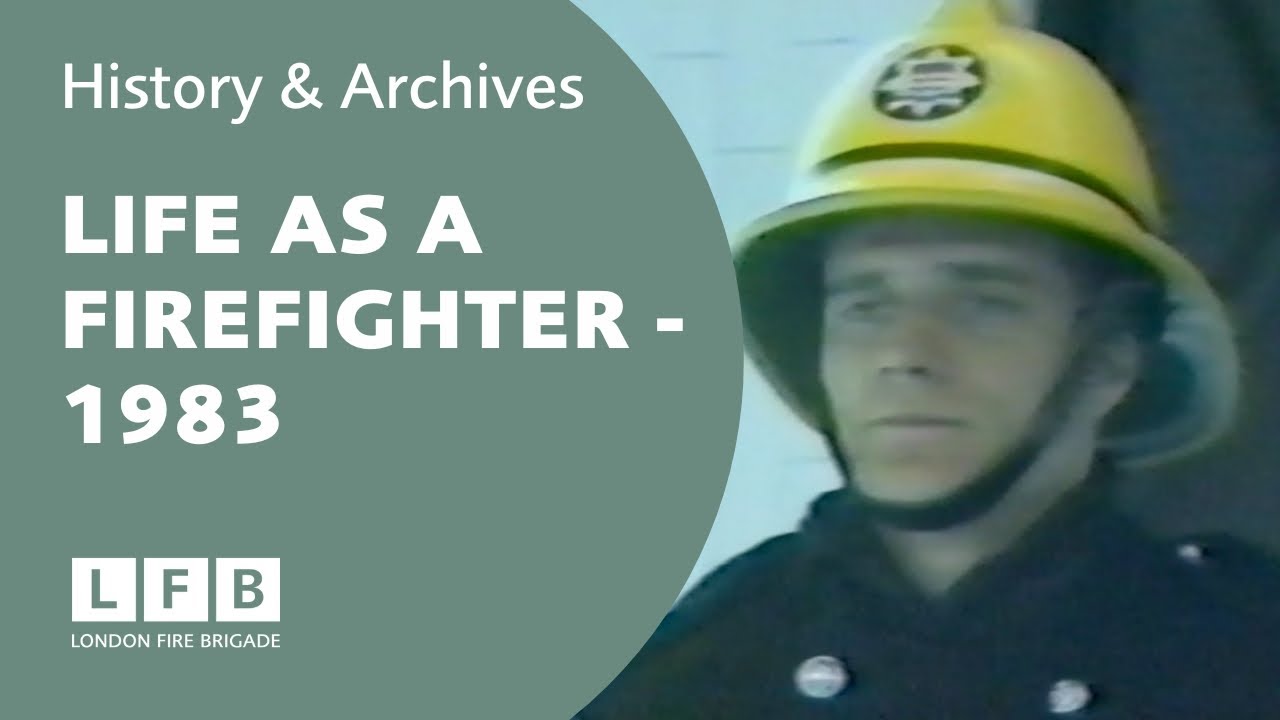 A Day in the Life of a Firefighter | 1983 Retro Look at London Fire Brigade