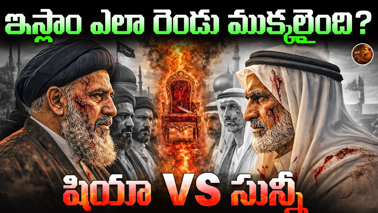 ఒకే మతం.. కానీ బద్ధ శత్రువులు ఎందుకు ? || Why Do Shia and Sunni Muslims Hate Each Other ? in Telugu