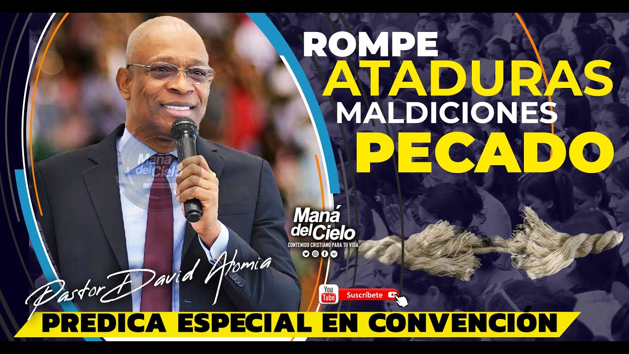 😭Rompe TUS😲ATADURAS😲Y CADENAS😭 PREDICA EN CONVENCIÓN /INGLES-ESPAÑOL🙌-Pastor David ALOMIA IPUC
