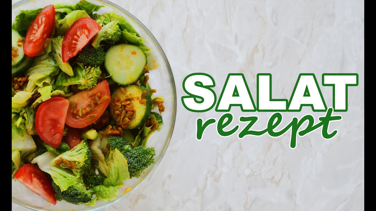 SALAT REZEPT - einfach, gesund, lecker!