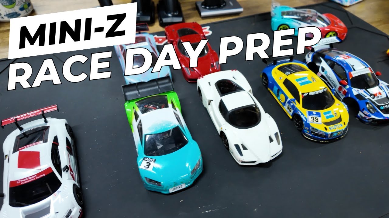 Подготовка Mini-Z к гонке