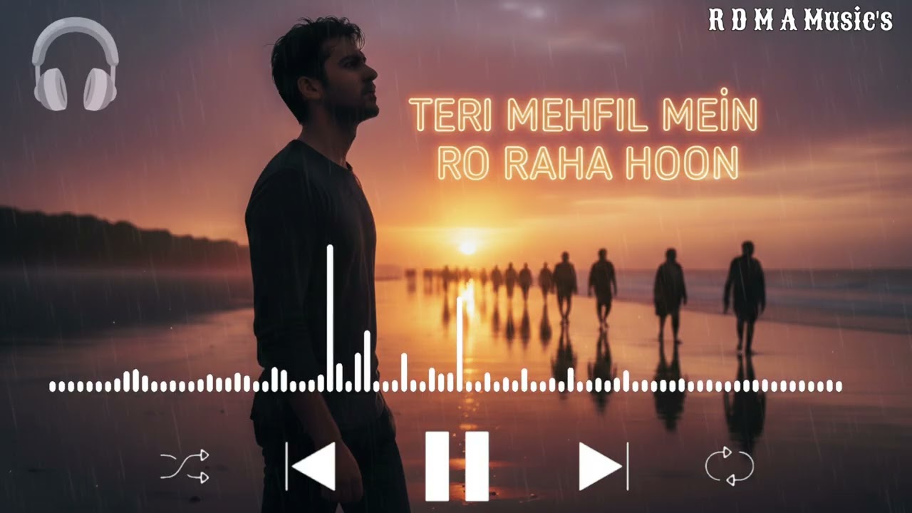 Teri Mehfil Mein Ro Raha Hoon sad silent song 💔 2026 (R D M A Music's) silent