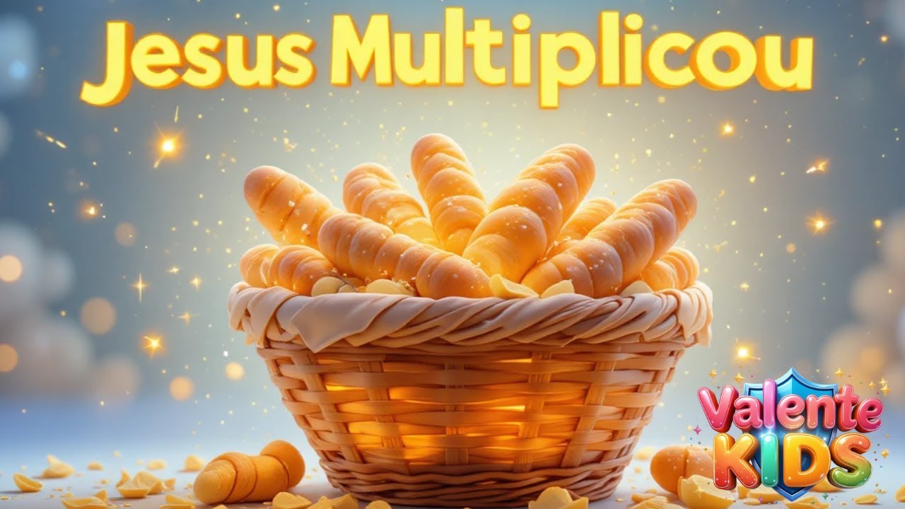 Jesus Multiplicou 🥖🐟 | M&uacute;sica Gospel Infantil Alegre | Valente Kids