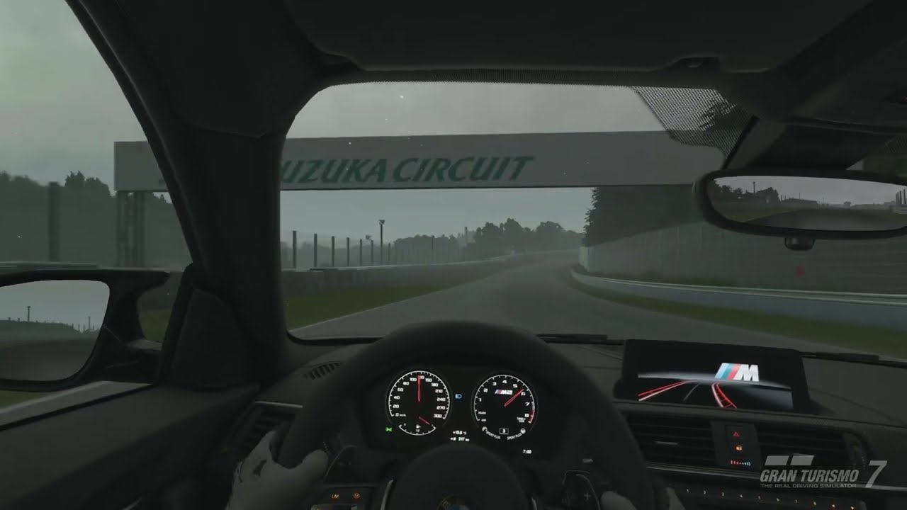 M2 Competition - Master IB-8 Cornering: Intermediate 2 (Wet Tracks) - Suzuka Circuit (License Test)