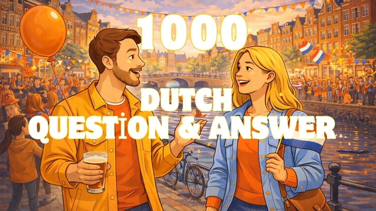Slow Dutch Sentences 🇳🇱 | Luister en Herhaal | Learn Dutch A1–A2 (Daily Practice)