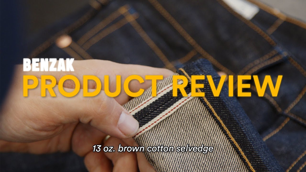 BENZAK PRODUCT REVIEW  | 13 oz.  brown cotton selvedge