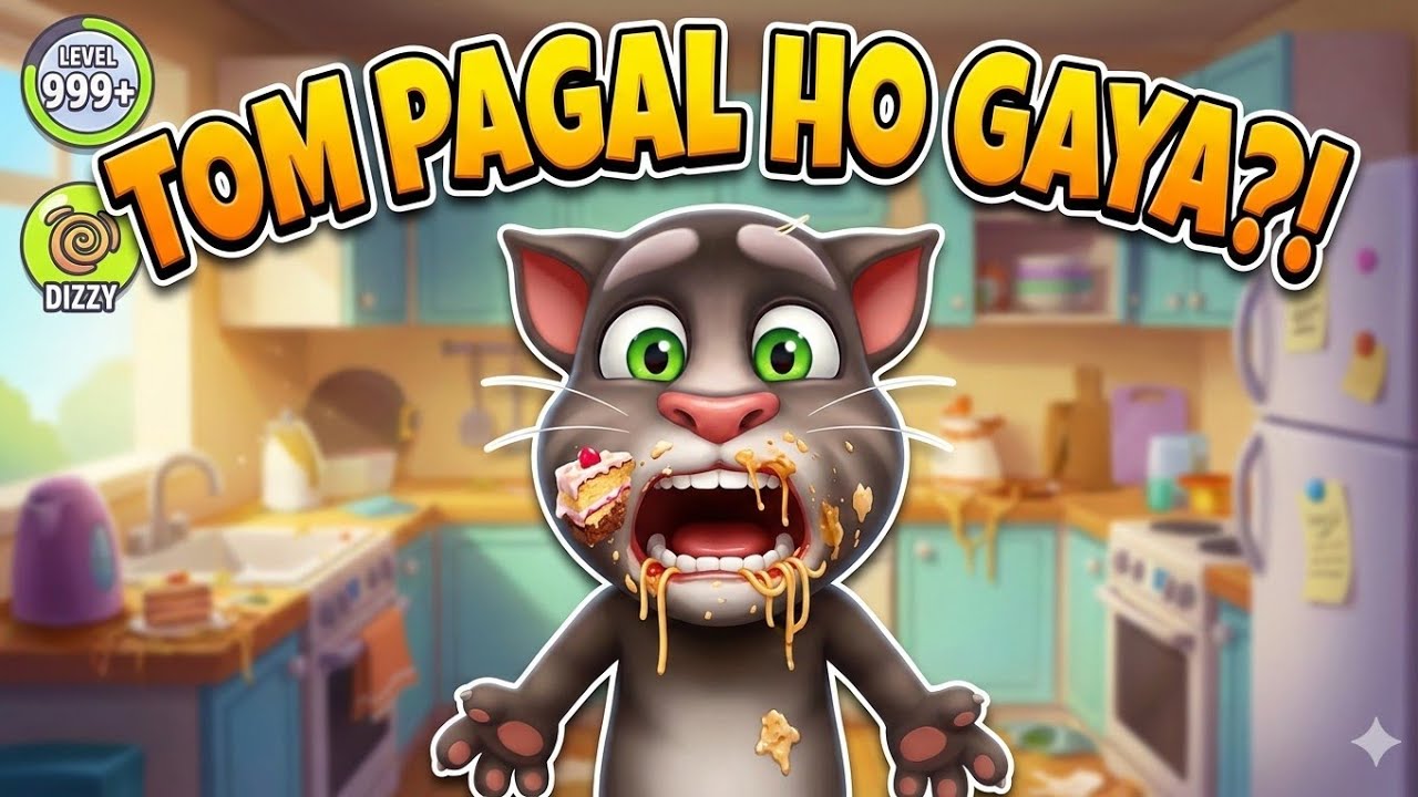 Talking Tom बोलता है 😱 | Live Gameplay | Hindi Commentary#live​​ #shorts​​ #virallive​​ #shortsfeed​