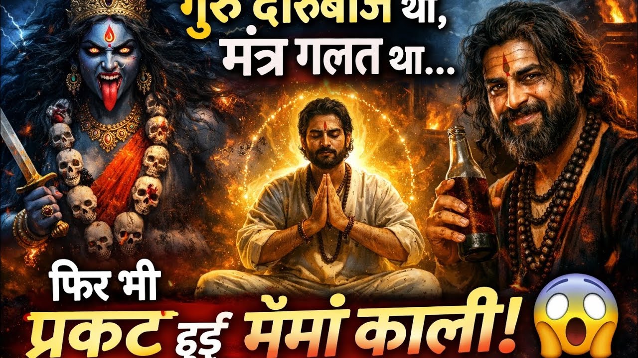 गुरु दारूबाज था, मंत्र गलत था… फिर भी प्रकट हुई माँ काली