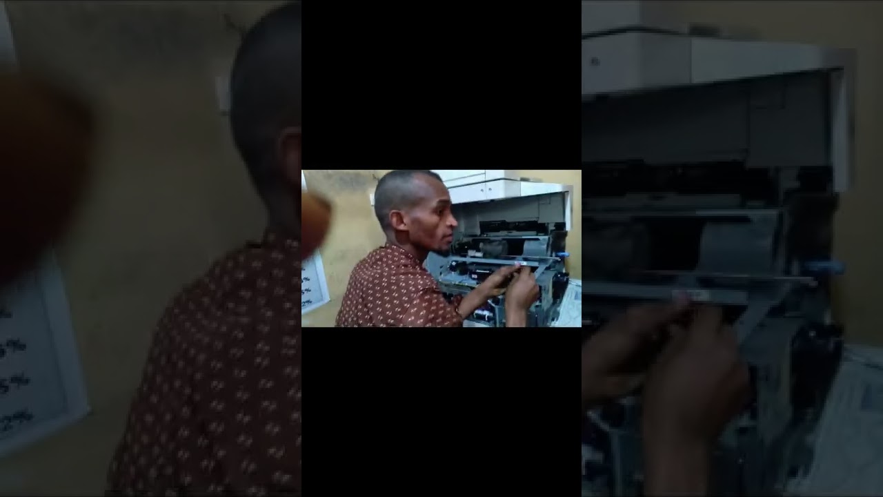 Canon 2530 copier replace toner toner senser problem repair in amharic