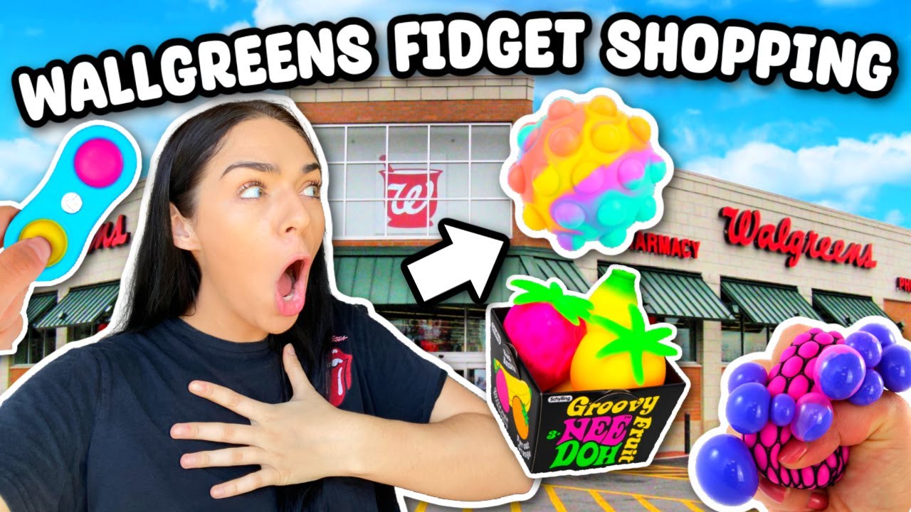 Wallgreens Fidget Shopping!😱*i found rare POP ITS*😱