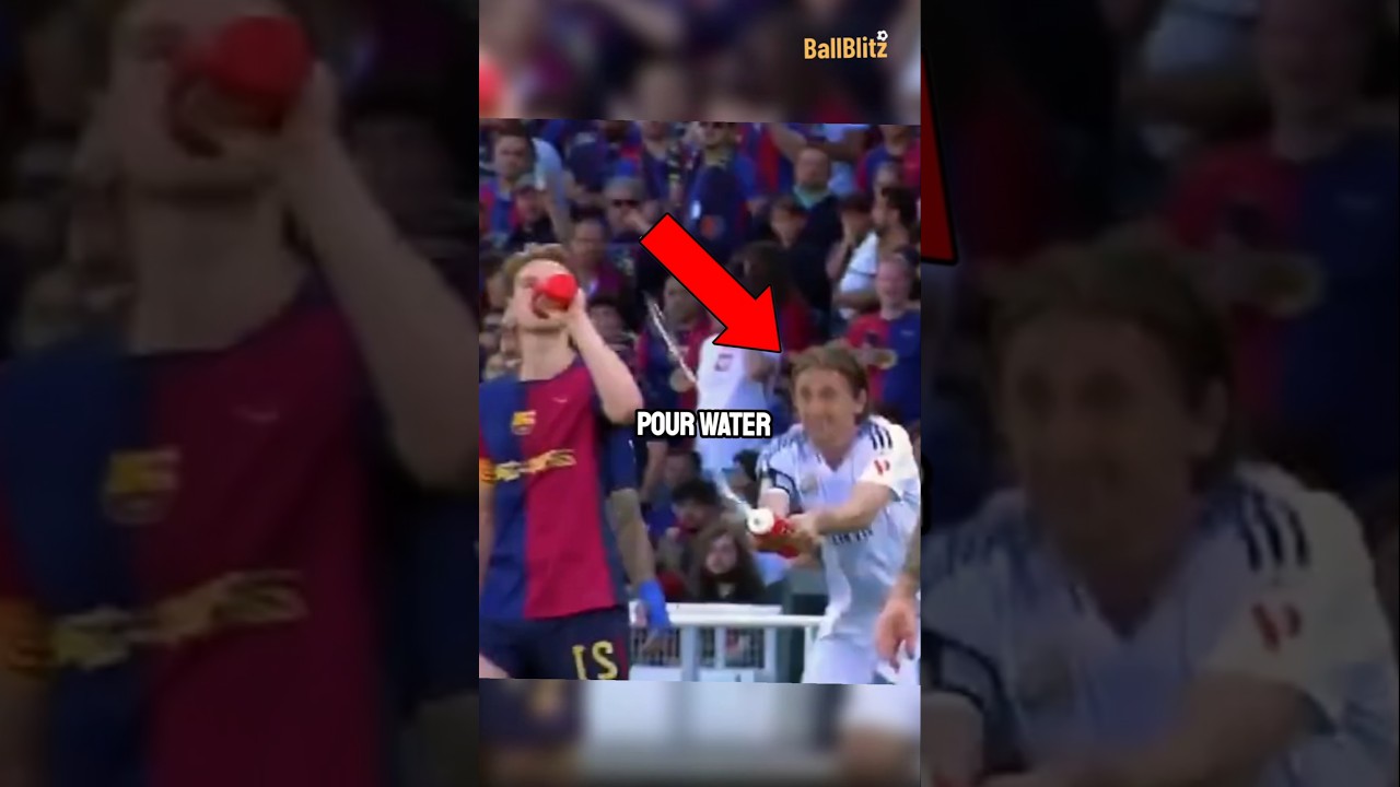 Why Gavi loves Modrić like his father (the only Madrid player loved by Bar&ccedil;a. 😳😢)