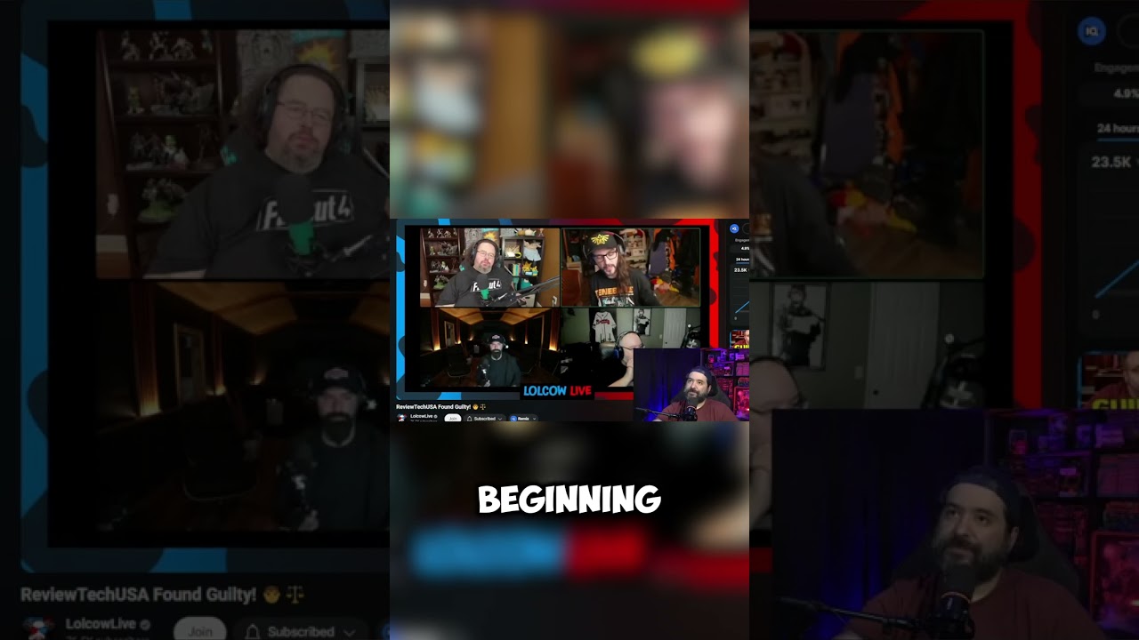 Jay Hooft FINALLY Exposes ReviewTechUSA Streams on #LOLCowLive!