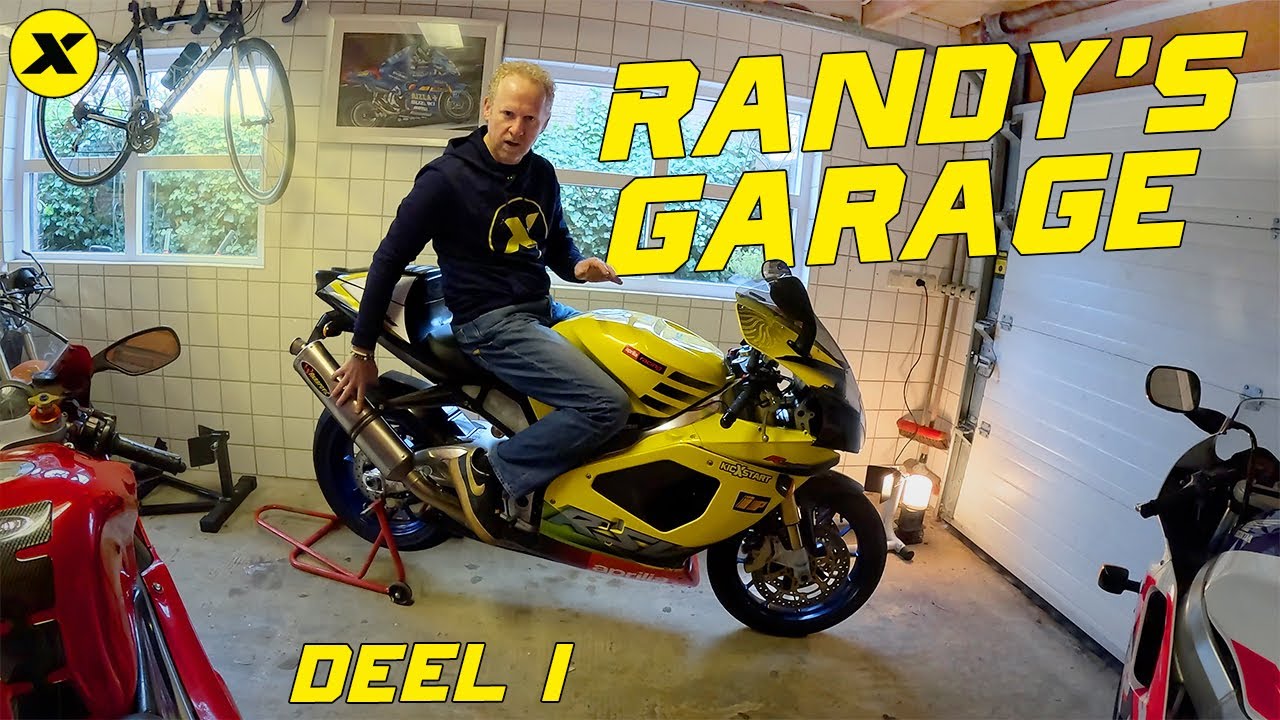 KICX GARAGE TOUR | Randy's Garage Deel I - APRILIA RSV MILLE R 2001 + HONDA CBR900RR FIREBLADE 1993