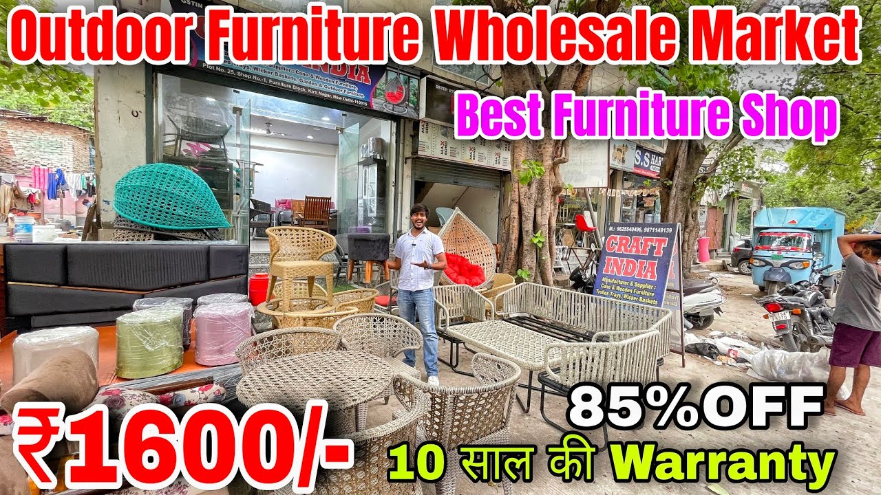 Buy outdoor furniture direct from factory - cheapest furniture market in Delhi -Sofa, Chairs, Swings