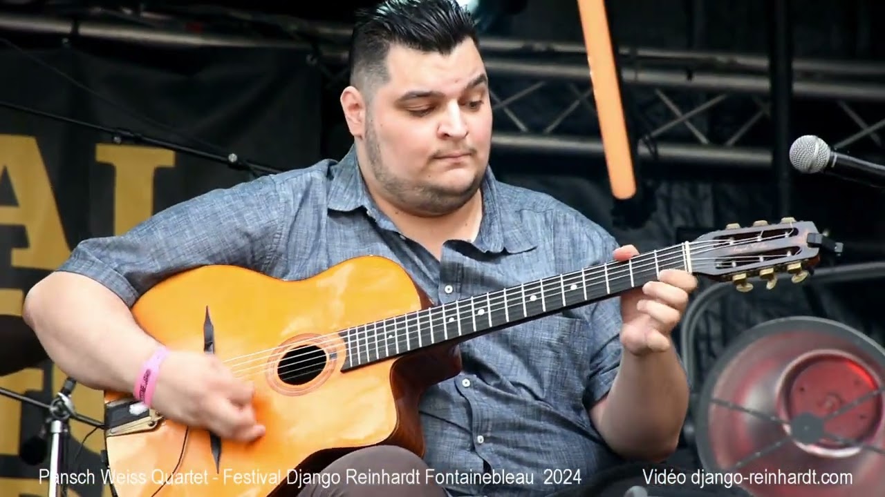 Pansch Weiss Quartet au Festival Django Reinhardt de Fontainebleau 2024