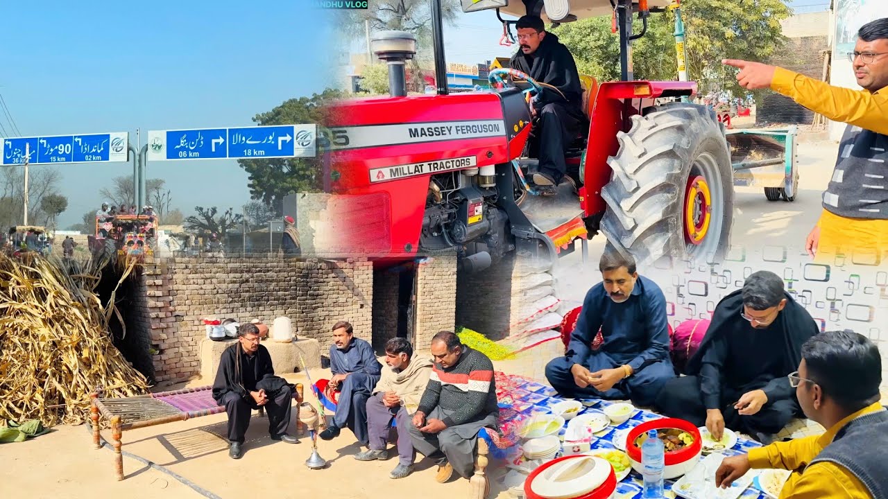 Ajj wala Dan 90 Mor Ahsan watto Sahab aur anser Jakhar sahab ki Dawat per
