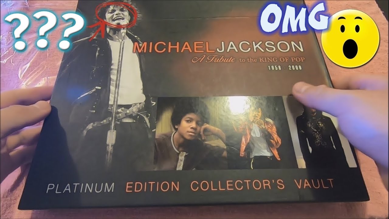 &iquest;Conoc&iacute;as este LIBRO de MICHAEL JACKSON? Platinum EDITION COLLECTOR&acute;S VAULT