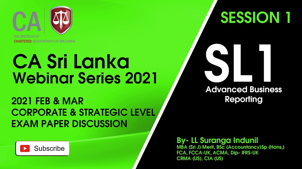 SL1 2021 FEB & MAR  corporate & strategic level exam paper discussion /11 June 2021 Session 1