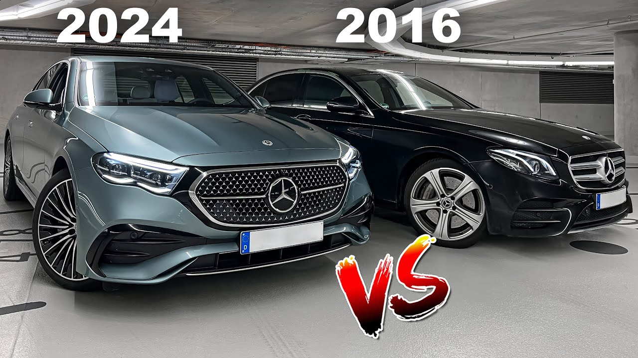 NEW vs. OLD Mercedes E-Class! So Much CHANGED! W214 W213 Interior Exterior Comparison Walkaround 4k