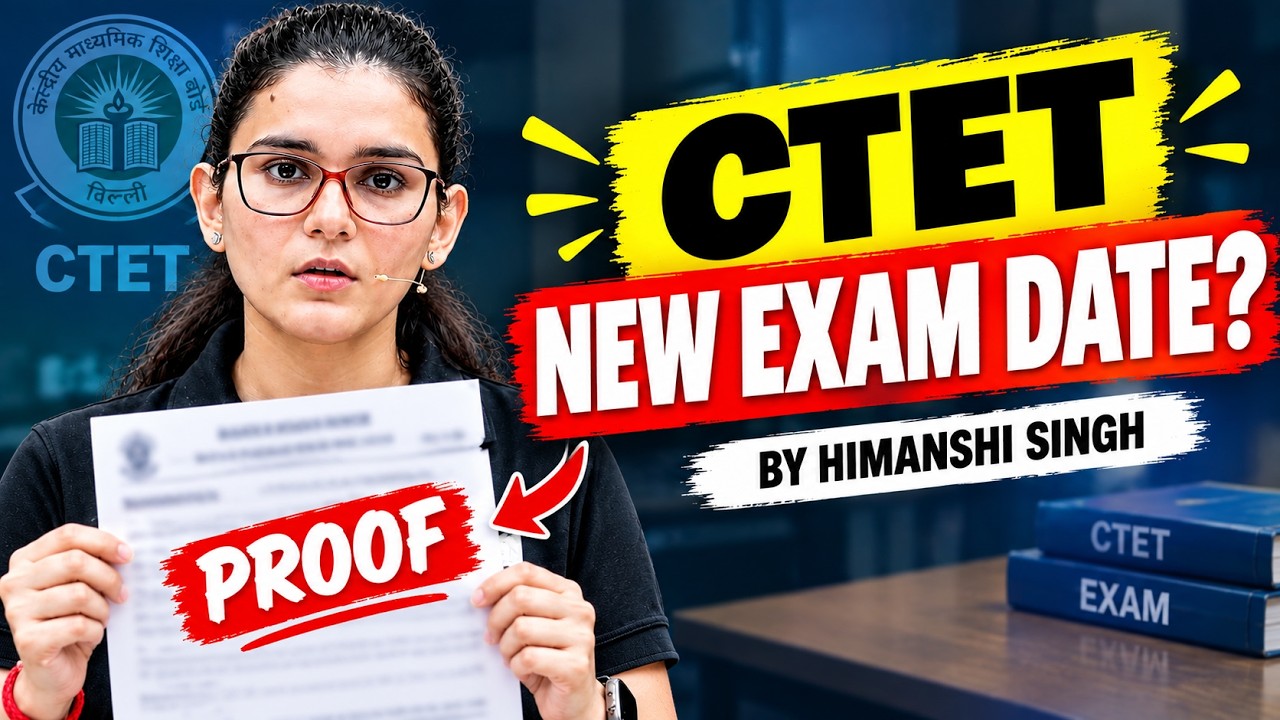 CTET new exam date 2026? 😳 CTET Exam Postponed! 😭 Himanshi Singh 