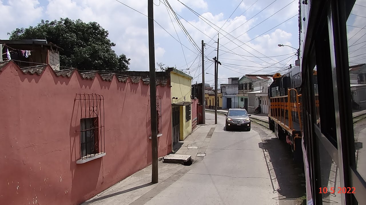 Recorrido en ferrocarril Ciudad de Guatemala, 10 de mayo 2022 por el día de las madres.