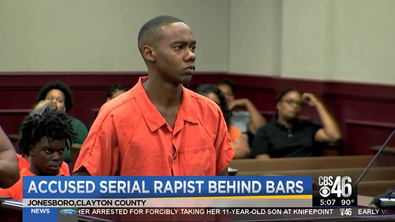 Alleged serial rapist appears in court