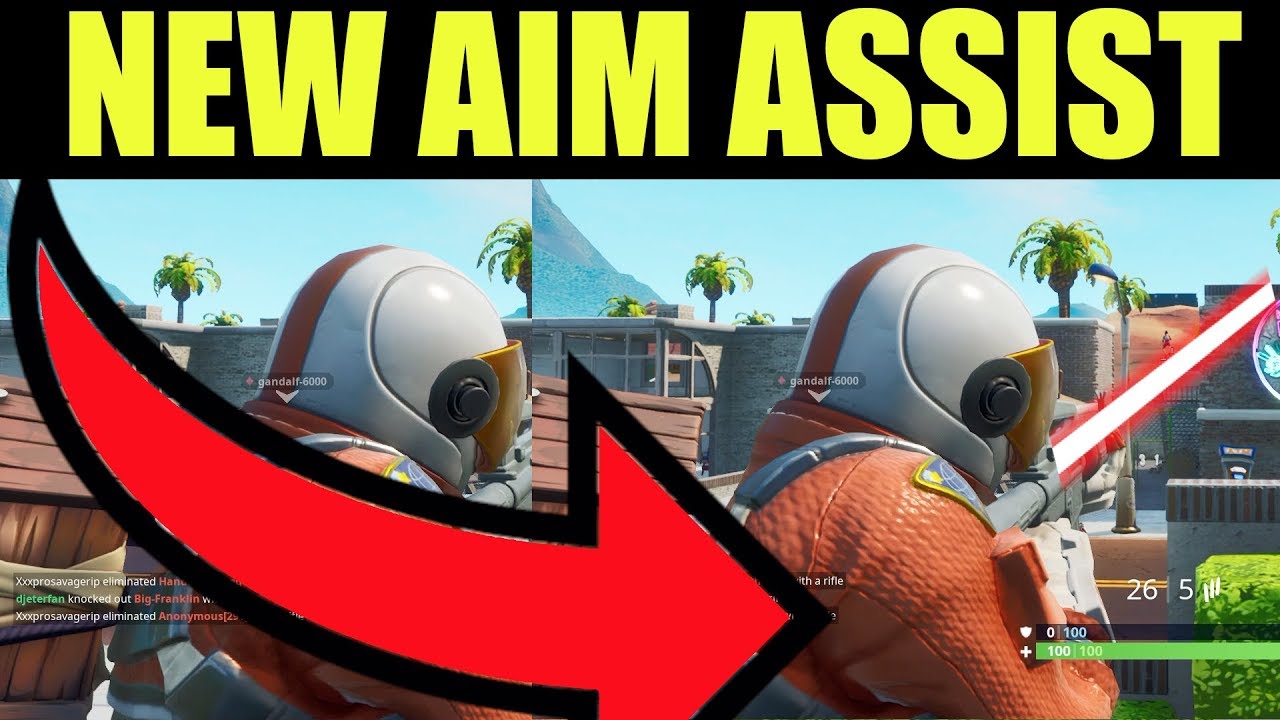 Epic just removed L2 Spam (Aim Assist Update) Fortnite Season X - v10.40