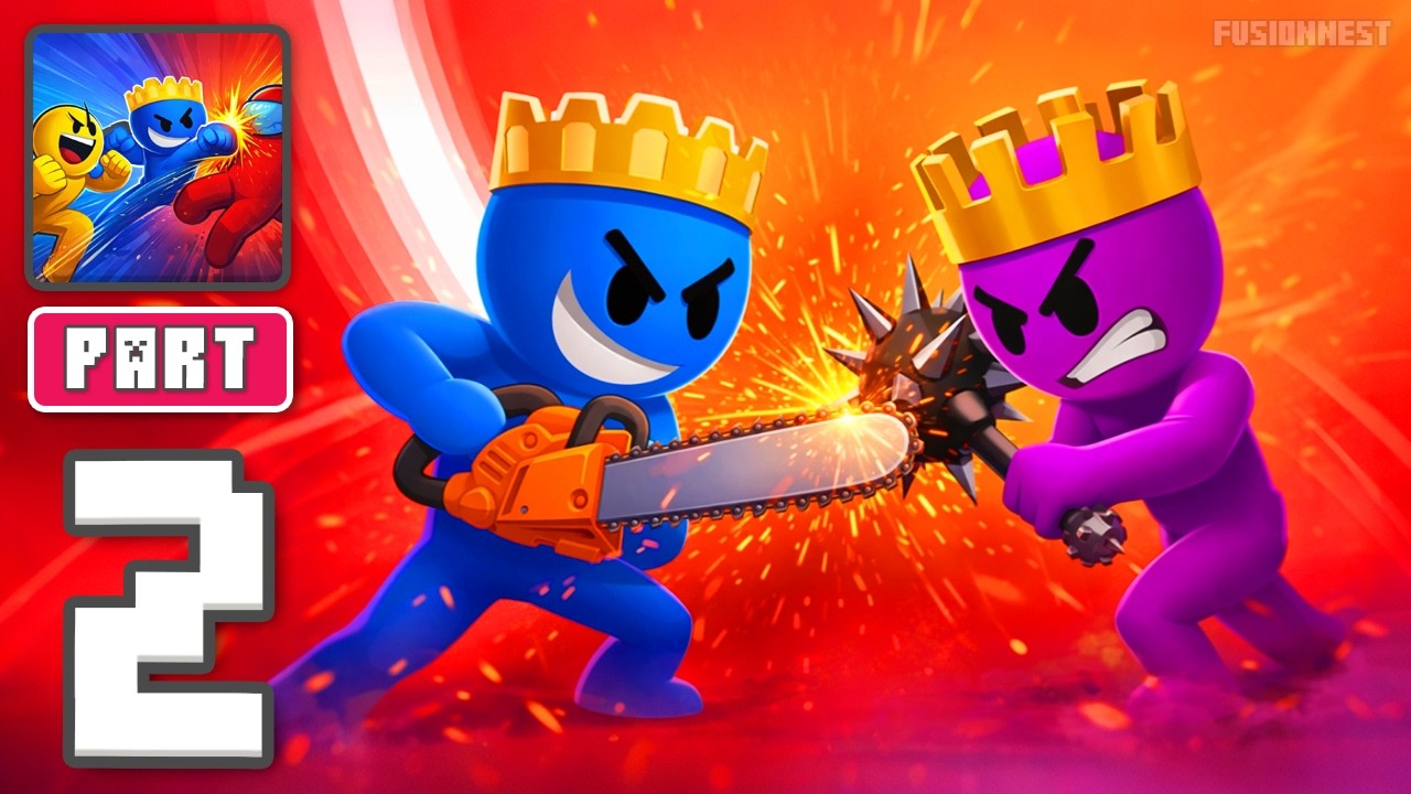 Slash Royal - Gameplay Walkthrough Part 2 - Fight For The Crown (iOS, Android)