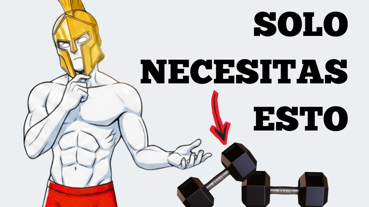 La MEJOR rutina utilizando SOLO MANCUERNAS.