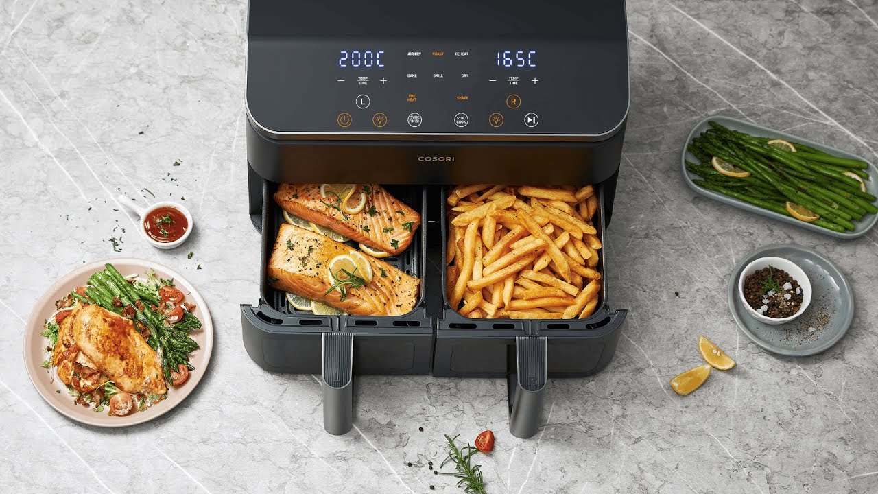 Cosori Dual Basket 8.5 Liter Airfryer
