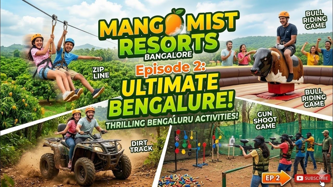 Mango Mist Resorts Episode &ndash; 2 | Best Adventure Games Experience in Bangalore