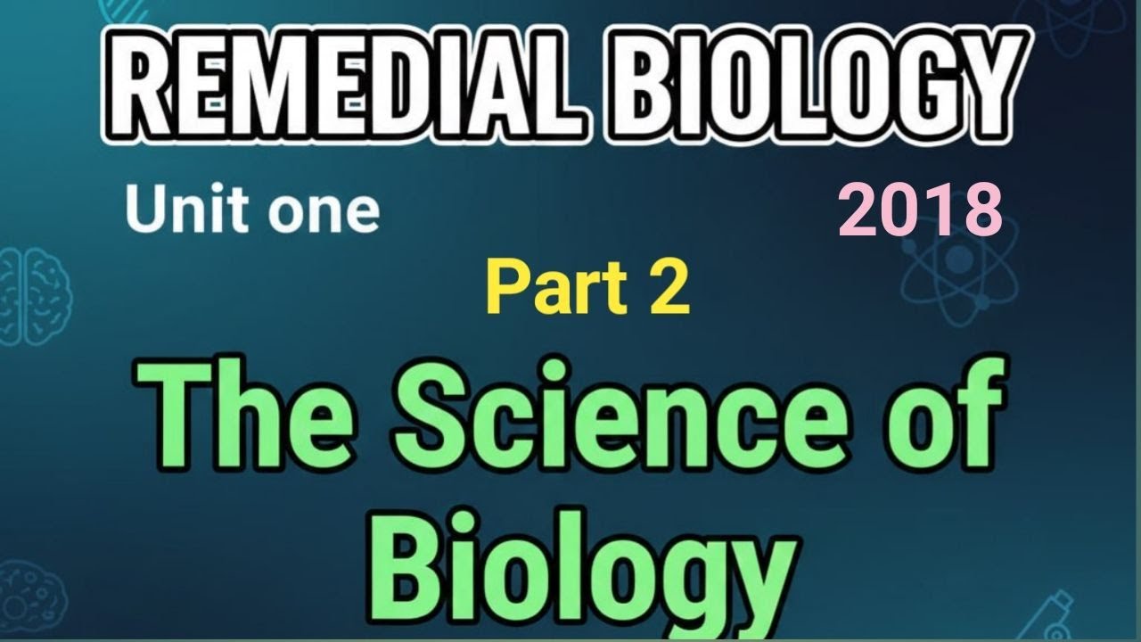 Remedial Biology Unit1 The Science of Biology p#2 #remedial #zsecrettraininginstitute #remedialfocus