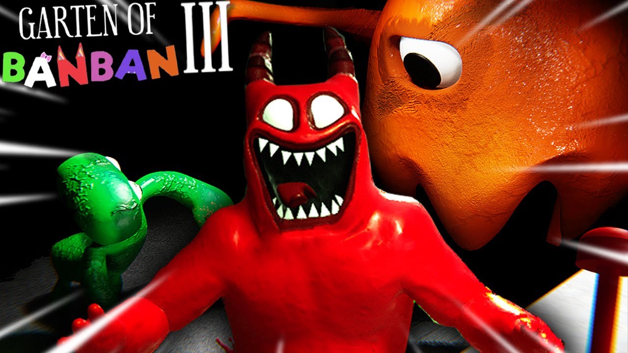 GARTEN OF BANBAN 3 + ALL ENDINGS!!