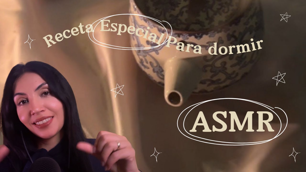 🌙 Té Mágico para dormir 💤 ASMR #suenoreparador #asmr
