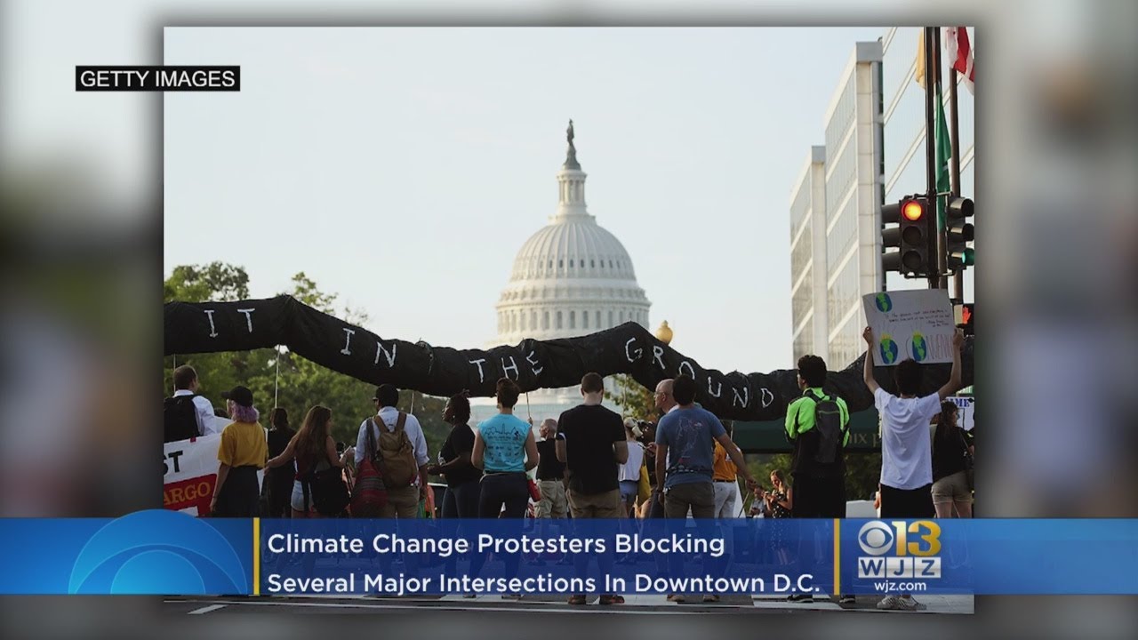 #ShutdownDC | Climate Strike Demonstrations Causing Traffic Woes In Downtown DC