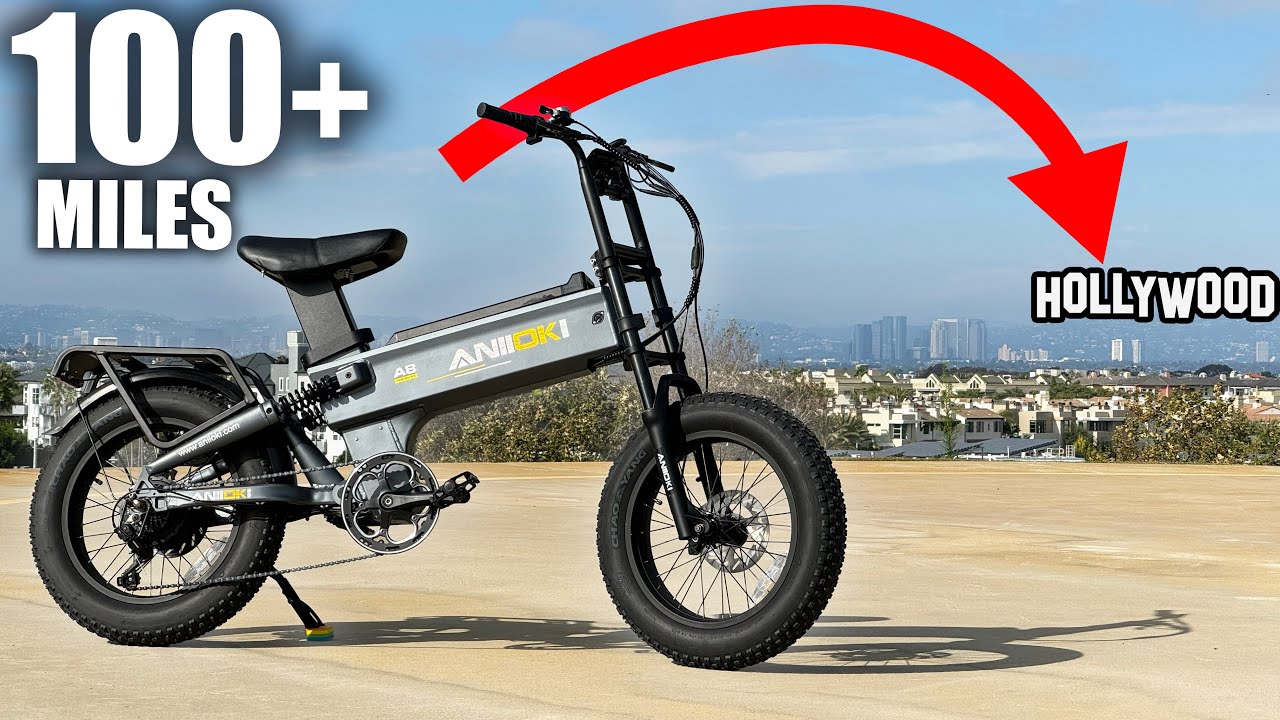 I Survived Los Angeles California On My Electric Bike - Aniioki A8 Pro Max Review