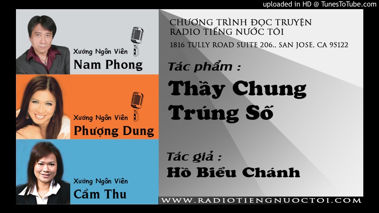 Thầy Chung Trúng Số - Hồ Biểu Chánh | Nam Phong - Phượng Dung diễn đọc