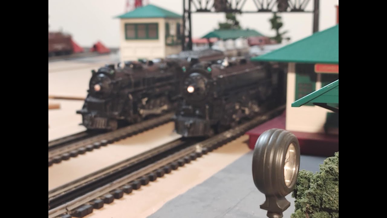 Lionel 2037 and 2055 lead postwar freight sets from 1953