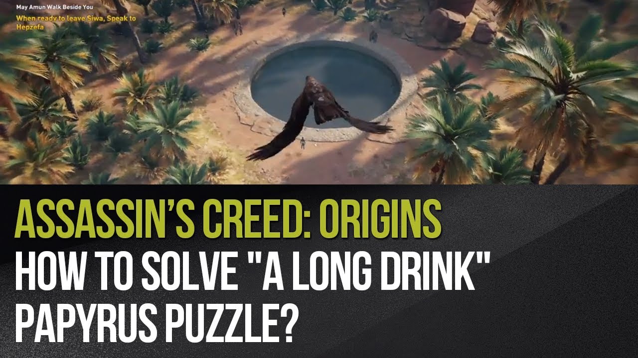 Assassin's Creed: Origins - How to solve 