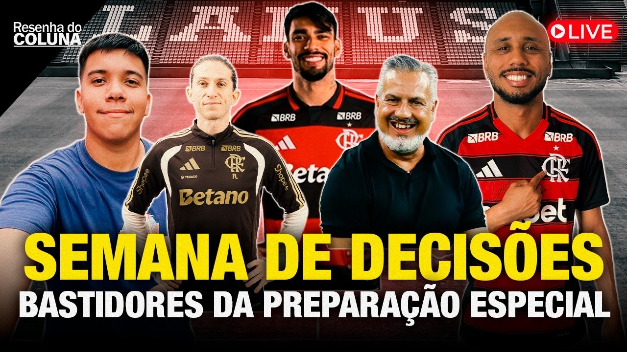 🔴 AO VIVO: Flamengo na semifinal | Gol do novo Paquetá | Recopa contra o Lanús
