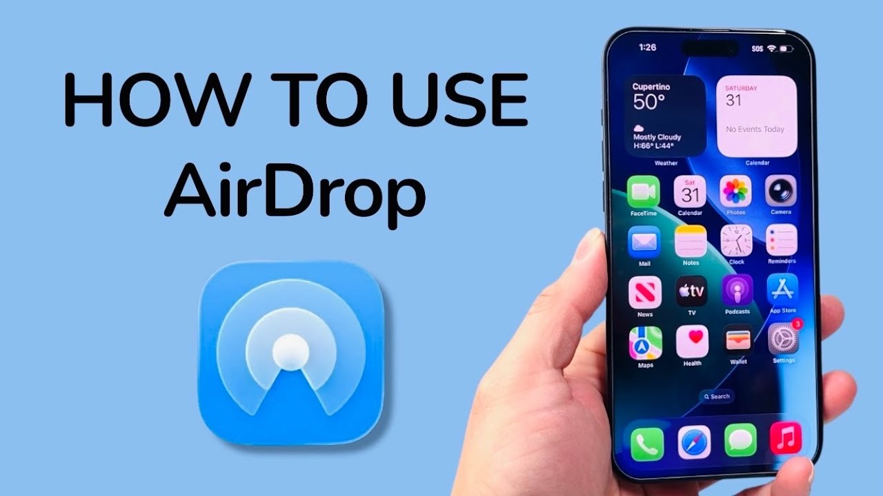 How To Use AirDrop On iPhone