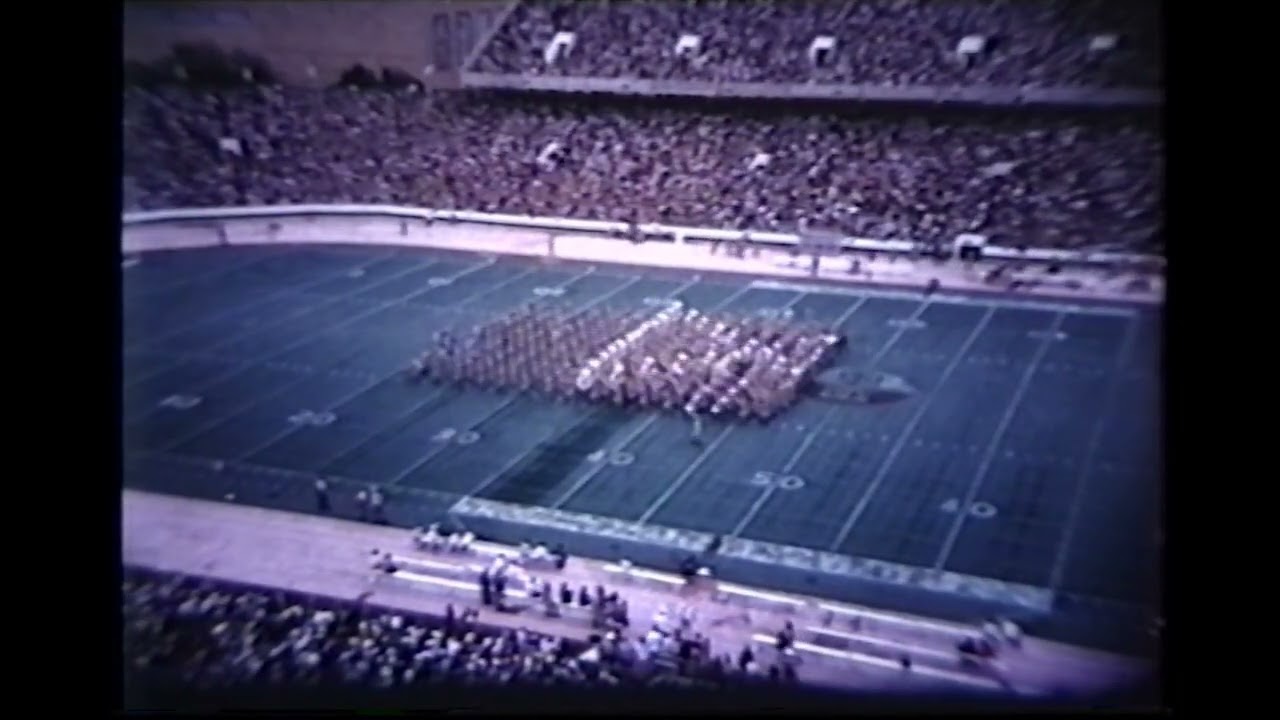 1974 Aggie Band v Clemson - Kyle Field #AggieBand #FTAB #Aggies