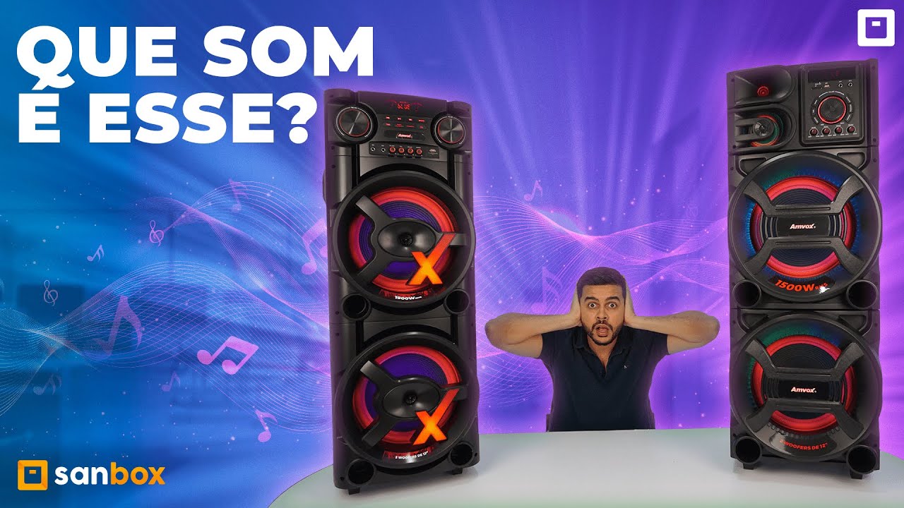 QUAL A MELHOR CAIXA AMPLIFICADA? ACA 1900 AMVOX vs ACA 1501 AMVOX