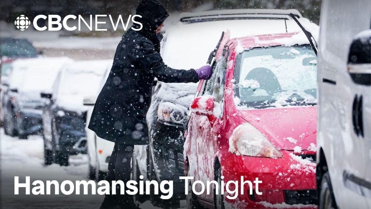 Ontario, Quebec brace for heavy snowstorm, up to 25 cm expected | Hanomansing Tonight