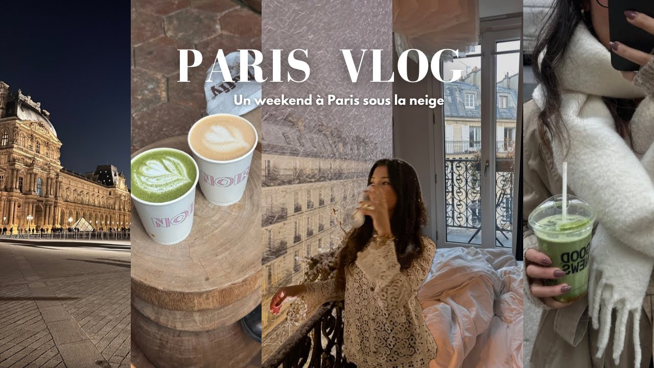 PARIS Vlog l Week-end de Shopping, Cafés, Pilates… 🥐🎀🥂